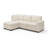 Brunella Upholstered Corduroy Sectional Sofa Bed Beige-326068160-326068166