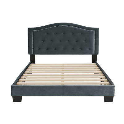 Lit plateforme tapissier Ahuva