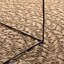 vidaXL Rug Floor Carpet for Indoor and Outdoor Door Mat Kitchen Rug Jute Look-307668316