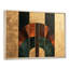 «Geometric Walnut Essential Forms III», art abstrait sur toile Art déco-1213065651-1213065653-1213065652