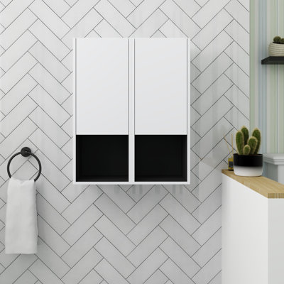 Bathroom Storage In 24 Inch, Floating Bathroom Storage With Soft Close Door