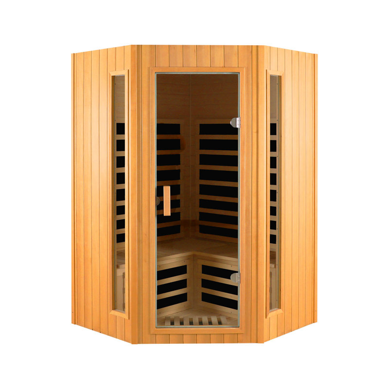 Sauna pentagonal à deux places Wabash Hemlock