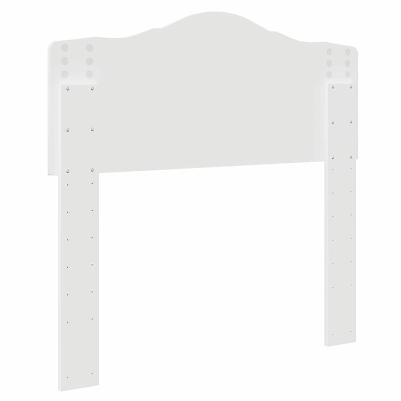Headboard, European Toddler (80 x 160 cm), Gloss White