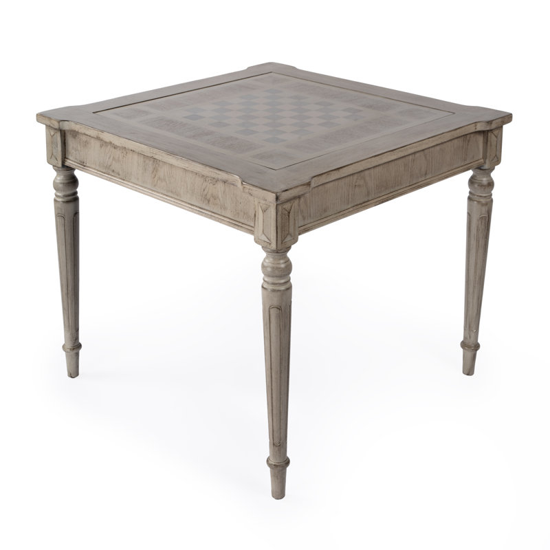 Vincent Multi-Game Card Table, Driftwood