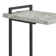 Maxwell C-shaped Accent Table with USB Charging Port