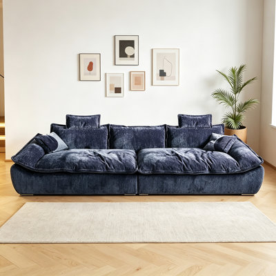 Modern, Simple and Fashionable Fabric Sofa