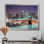Photographie de toile de gratte-ciel de paysage urbain de Manhattan - New York