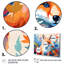 «Orange Foxes Leaf Adventure I», art mural renard-1145823400-1145823395