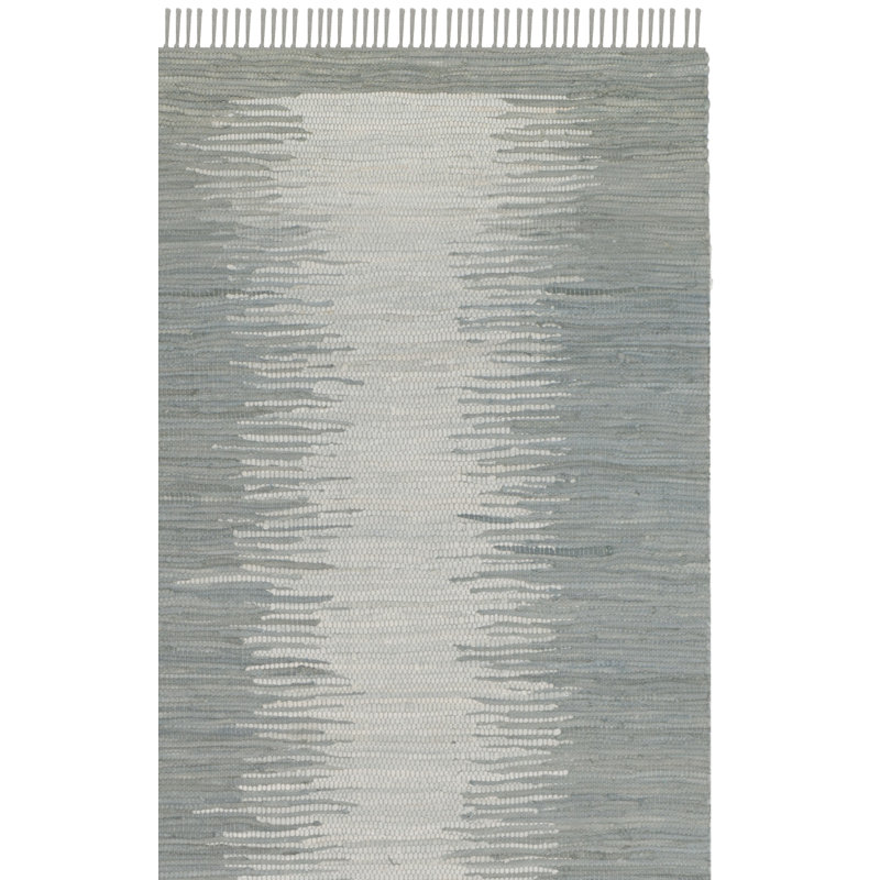 Tapis en coton tissé à la main Cayman, Rectangle 2 pi 6 po x 4 pi