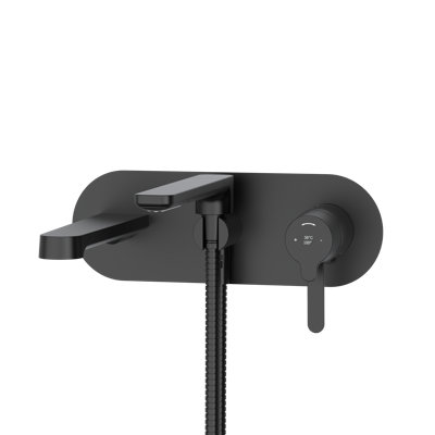 Nibi Wall Mount Thermostatic/Pressure Balance Tub Filler Trim