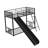 Guerro Kids Twin Over Twin Bunk Bed-1413799272