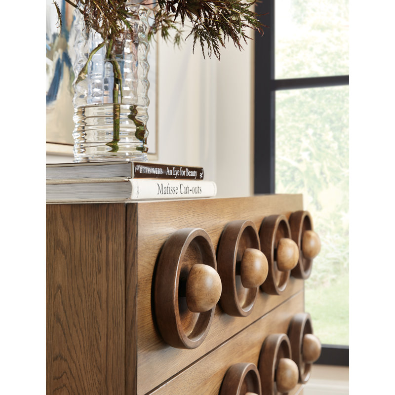 Commode d'appoint 3 tiroirs Commerce and Market Knobby