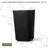 2 Pack Plastic Planter Pots With Drainage Holes