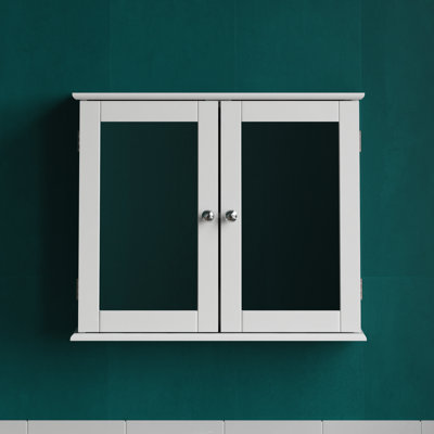 57cm x 47cm Surface Mount Mirror Cabinet