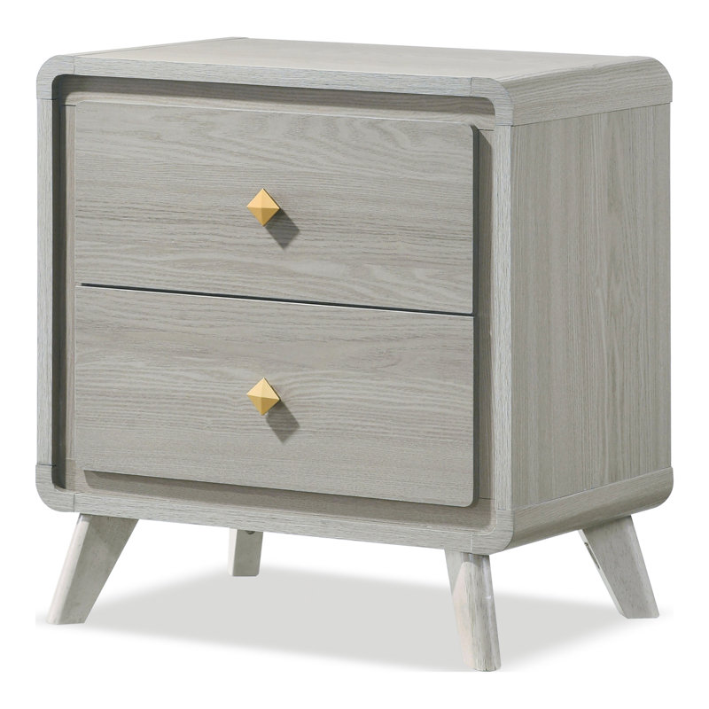 Dvorak 2-Drawer Nightstand