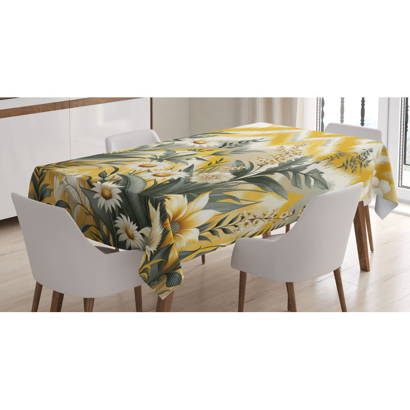 Duntson Rectangle No Pattern Microfiber Tablecloth, 84" Rectangle
