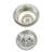3-1/2" Wing Nut Style Kitchen Sink Drain Basket Strainer-105013602