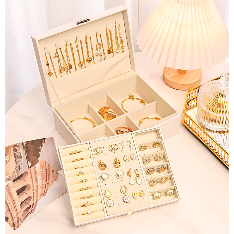 Boîte à bijoux +, Blanc