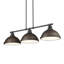 Luminaire suspendu linéaire 3 lumières Laramy-107150106-107150122