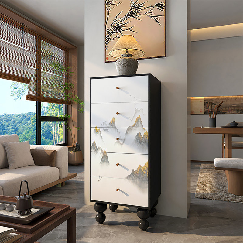 Armoire décorative simple et multifonctionnelle rétro