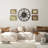 QXA764KLH Wall Clock, Black
