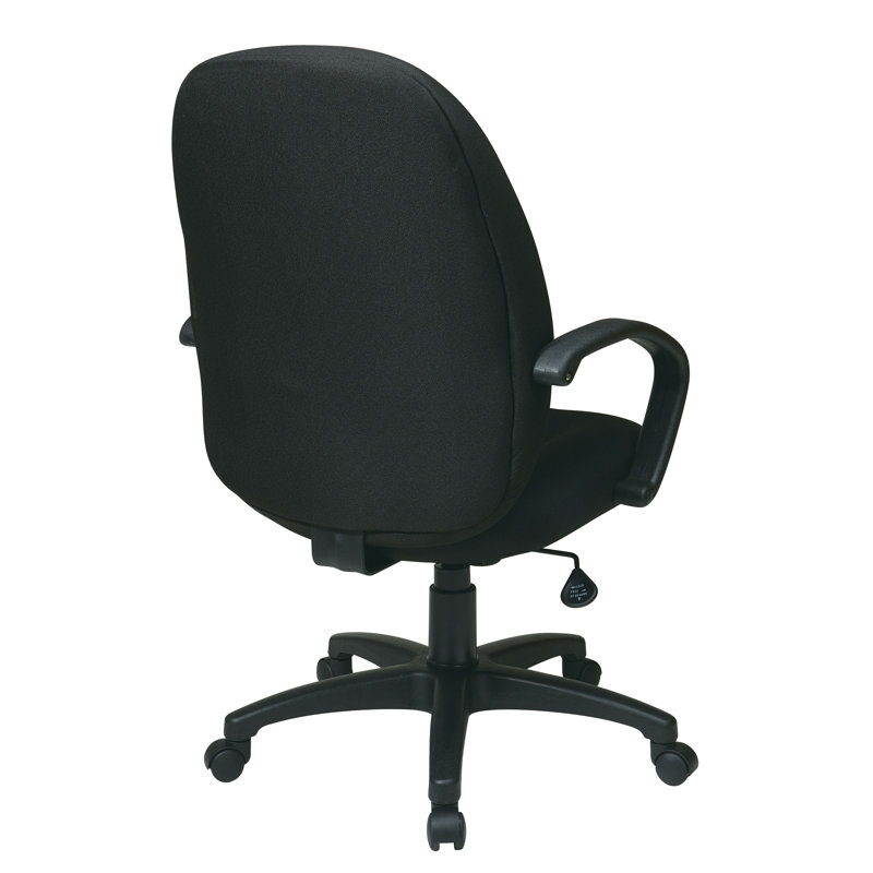 Office Star Products Work Smart Task Chair, Icon - Black