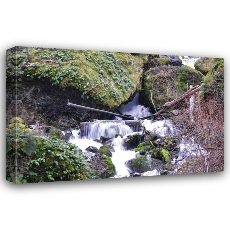 «Union Rustic Thomas», art sur toile tendue par Logan Gallery: Stream Falls VIII PSTMS-115, H 33 po x l 48 po
