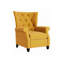 Fauteuil inclinable moderne en velours, inclinable par pression