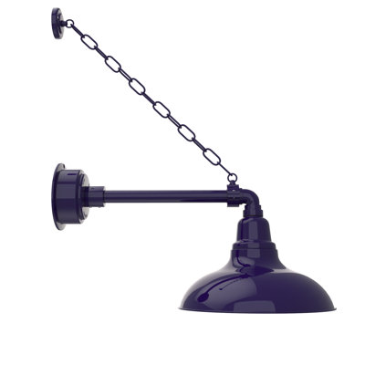 Luminaire de grange d'extérieur à DEL Adesh
