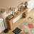 Farmhouse Wood Sofa Table Entryway Table-1918114848