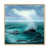 Beige Floater Framed Canvas