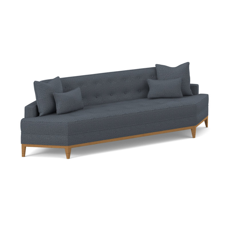 Perspective Sofa, Amber, Maya Wheat Polyester Blend