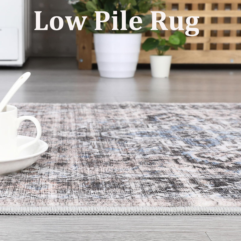 Tapis 8 x 10 pour salon, tapis antidérapants lavables