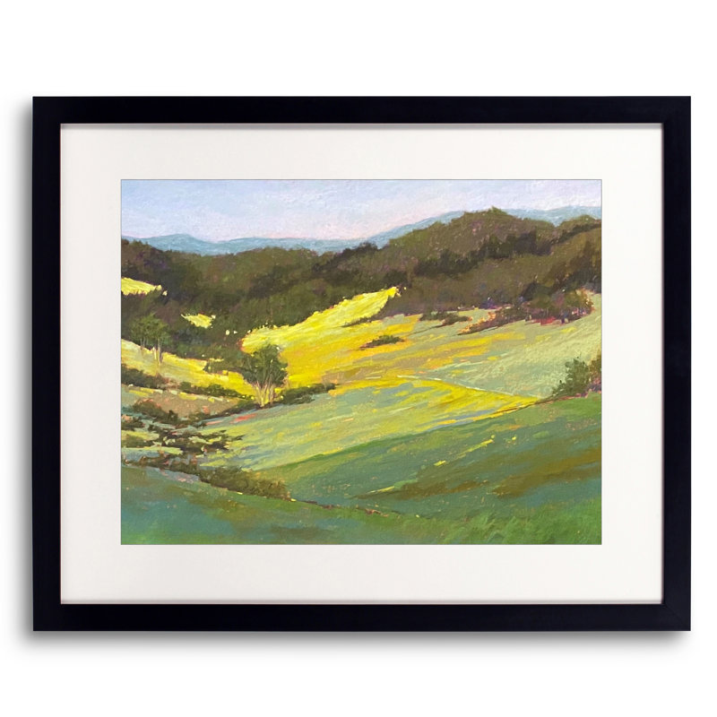 Santa Barbara Country Side par Dina Gardner, H 17,25 po x l 21,25 po x P 0,875 po