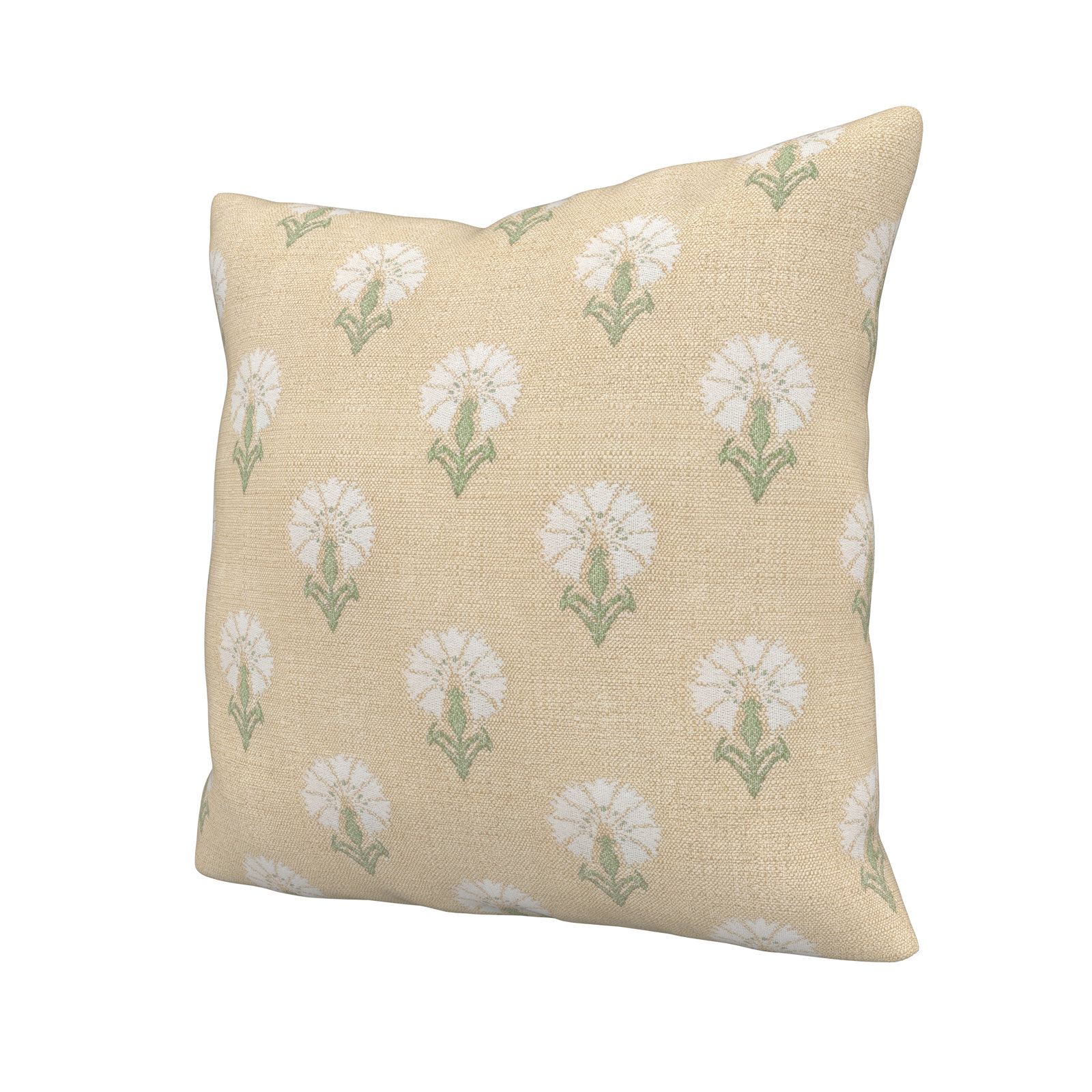Amala 20" x 3" Sunbrella® Throw Pillow, Mira Sunshine