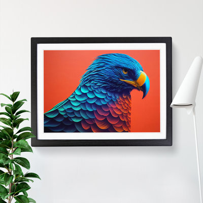 Sensational Eagle Bird - Framed Print