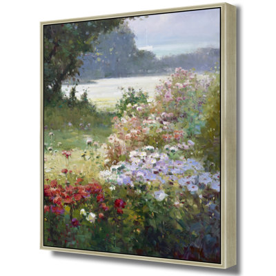 Garden By The Inlet Print