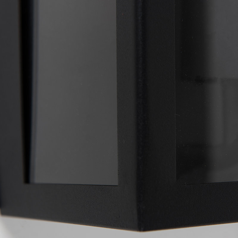 Joshawn Black Outdoor Flush Mount