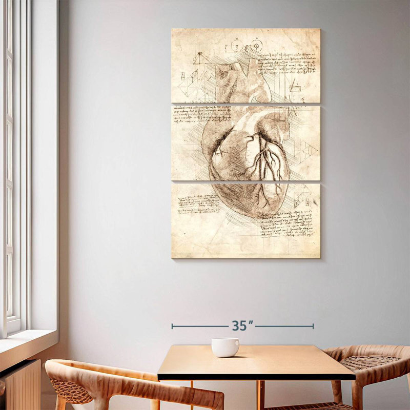 Keiri Human Heart, 65" H x 42" W