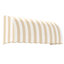 Auvent fixe Awntech Savannah, 316 cm (L) x 79 cm (H) x 61 cm (P), sac en toile de jute-110951131-112648027