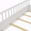 Lit de plancher avec lattes de soutien-793752225-793752224