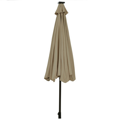 Noreene 300cm Lighted Tilt Market Parasol
