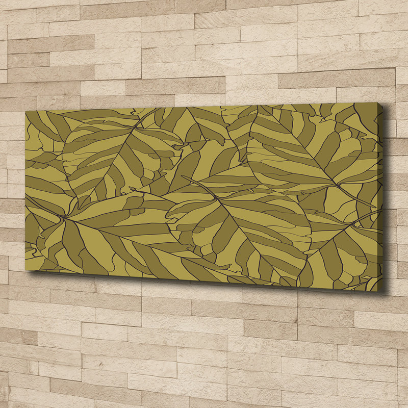 Leaves - Wrapped Canvas Print