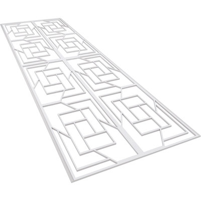Panneau de lambris H 28 1/4 po x l 94 1/2 po x P 3/8 po