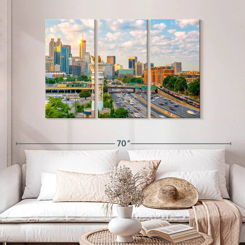 Rorry Atlanta Rush Hour, 32" H x 50" W