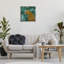 «Monstera & Palms Cheetah Floater», art mural sur toile par Janet Tava-304042912-315511028