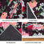 Tapis d'intérieur transparent, lavable à la machine, motif bouquets de pivoines hivernales.-617468176