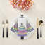 Christmas Tree Brights Hemstitch 22" Linen/Cotton Napkin