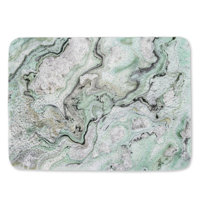 Pesmes Microfiber / Microsuede Non-Slip Bath Mat
