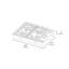 ZLINE 30 in. Gas Cooktop with 4 Burners-1090880325